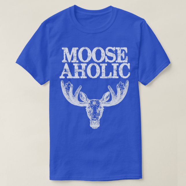 Camiseta Moose lover Mooseaholic (Diseño del anverso)