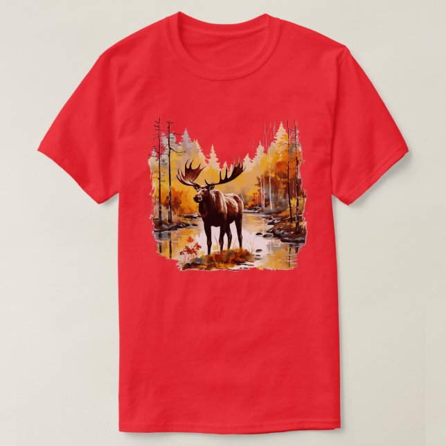 Camiseta Moose Lover TShirt (Diseño del anverso)