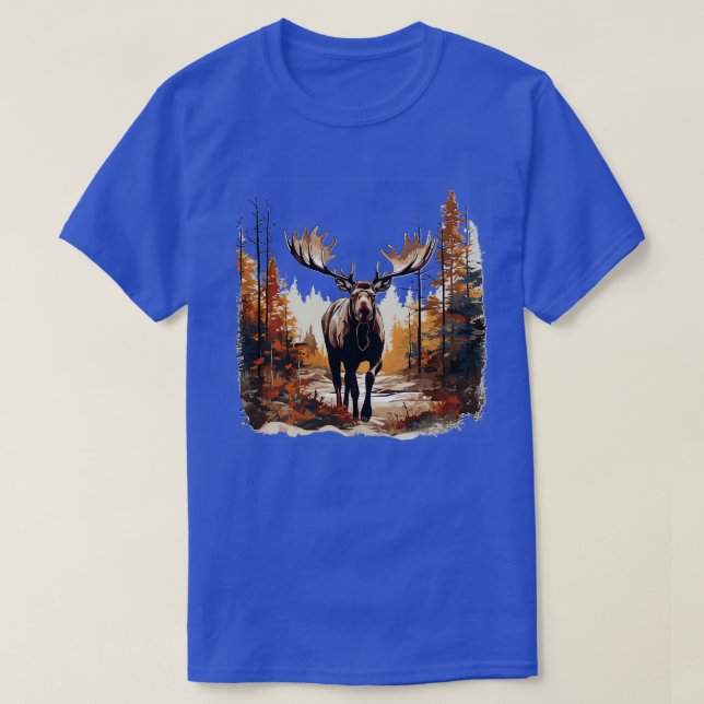Camiseta Moose Lover TShirt 11 (Diseño del anverso)