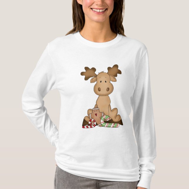 Camiseta Moose Nano Long Sleeve navidades (Anverso)