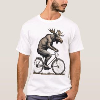 Camiseta Moose on Move - Quirky Bicycle T-Shirt 4