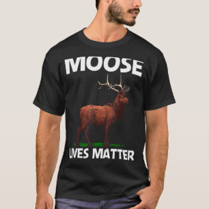 Camiseta Moose Para Hombres Mujeres Elk Deer Animal Moose