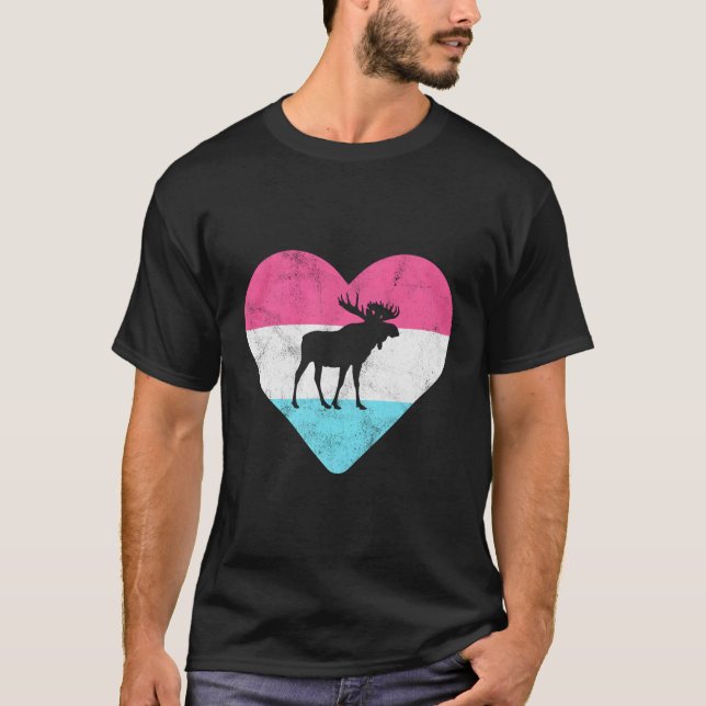Camiseta Moose para o (Anverso)