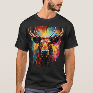 Camiseta Moose Rainbow