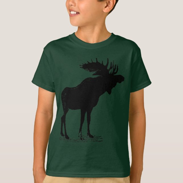 Camiseta Moose Silhouette (Anverso)