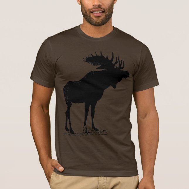 Camiseta Moose Silhouette (Anverso)