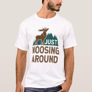 Camiseta Moose solo se está mudando