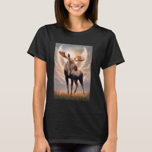 Camiseta Moose Spirit Guide Animal Nature Lover Wildlife Fo