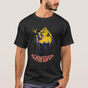 Camiseta Moose Sverige Hej Al aire libre Escandinavia Pesca
