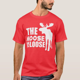 Camiseta Moose The Moose está suelto con