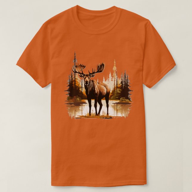 Camiseta Moose TShirt 1 (Diseño del anverso)