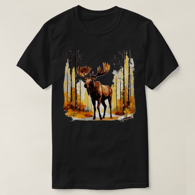 Camiseta Moose TShirt 3 (Diseño del anverso)