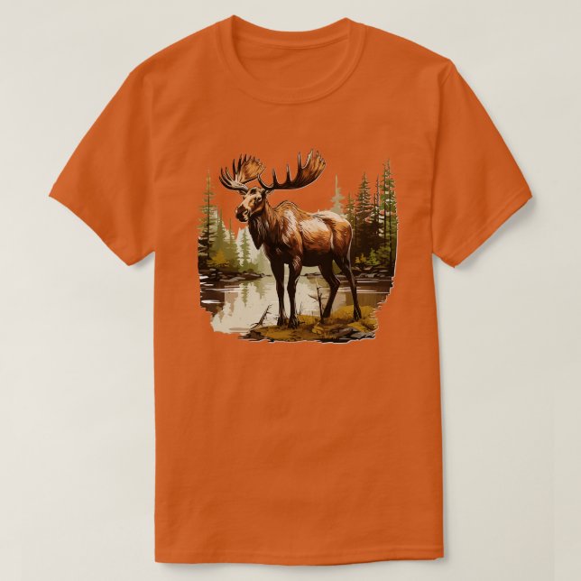Camiseta Moose TShirt 6 (Diseño del anverso)