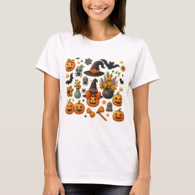 Camiseta Moosey Halloween T-Shirt - Graciosa Caída Moose Co (Anverso)
