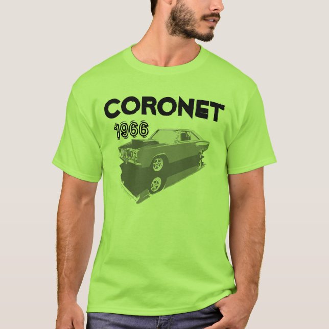 Camiseta Mopar - 1966 Dodge Coronet (Anverso)