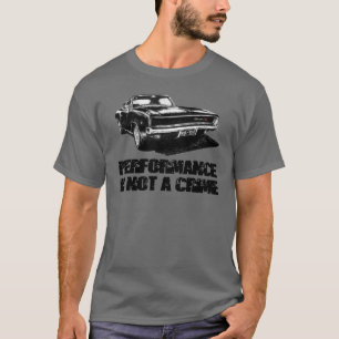 Camiseta Mopar - Dodge Charger - La actuación no es un cri
