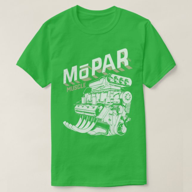 CAMISETA MOPAR MUSCLE (Diseño del anverso)