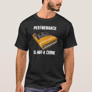 Camiseta Mopar - performance Is miseria a Crime