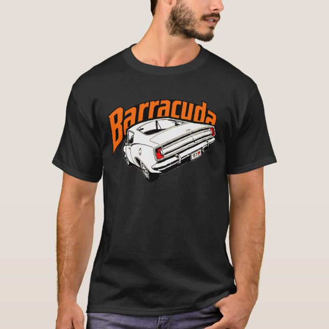 Camiseta Mopar - Plymouth Barracuda (Anverso)