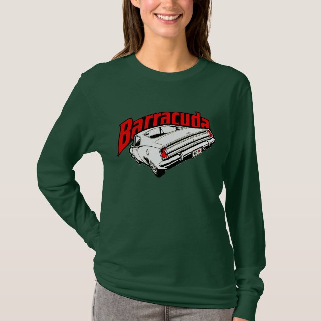 Camiseta Mopar - Plymouth Barracuda (Anverso)