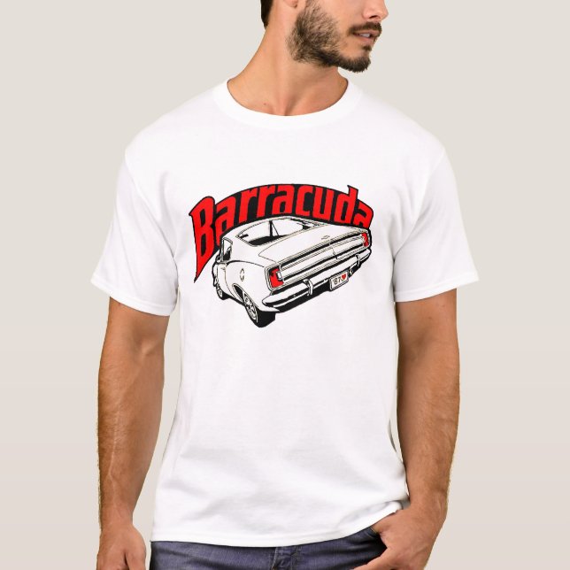 Camiseta Mopar - Plymouth Barracuda (Anverso)