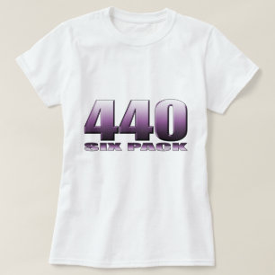 Camiseta mopar púrpura loco del ciruelo