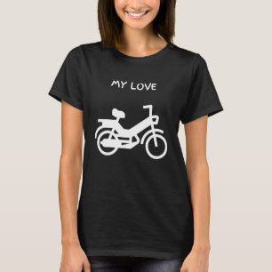 Camiseta Moped ciclomotor de dos tiempos de dos tiempos dic