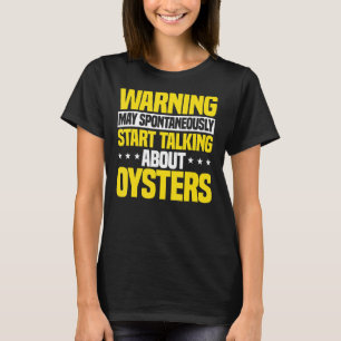 Camiseta Moquetes bivalvos de mariscos de mariscos de ostió