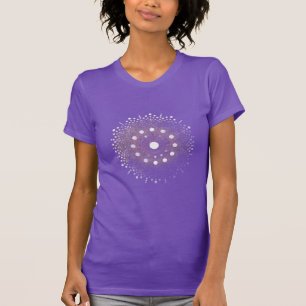 Camiseta morada