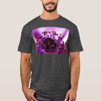 Camiseta morado Anemone coronaria