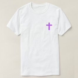 Camiseta Morado Creo En Jesús