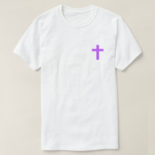 Camiseta Morado Creo En Jesús