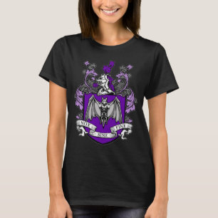 Camiseta Morado Cresta de Murciélago