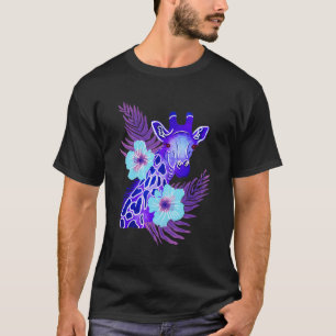 Camiseta Morado crudo jiente jungla Safari animal africano
