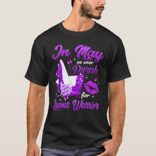 Camiseta Morado De Tos Altos En Mayo Usamos Lupus Warr Púrp