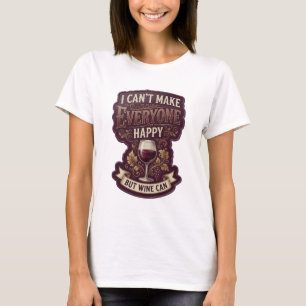 Camiseta Morado NO PUEDO HACER FELIZ A TODO EL MUNDO PERO E
