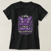 Morado para el mes de concienciación sobre el Alzh