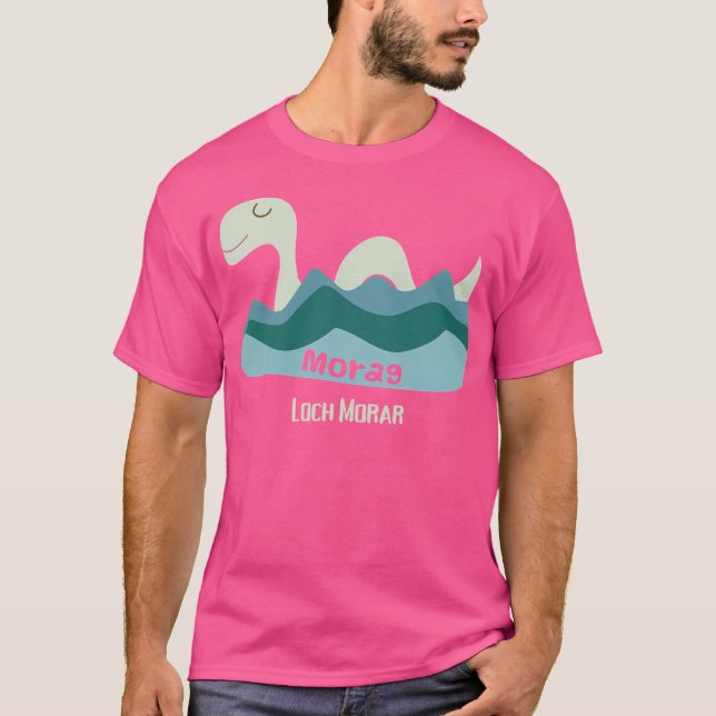 Camiseta Morag El Monstruo Del Lago Loch Morar (Anverso)