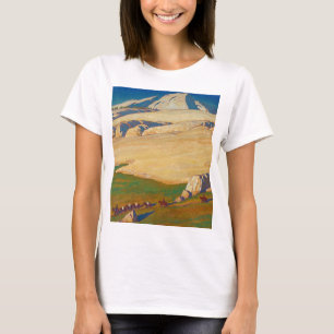 Camiseta Moraine and meadow, Sierra Nevada, California
