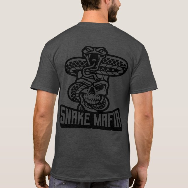 Camiseta Moral del viernes - Mafia de las serpientes (Reverso)