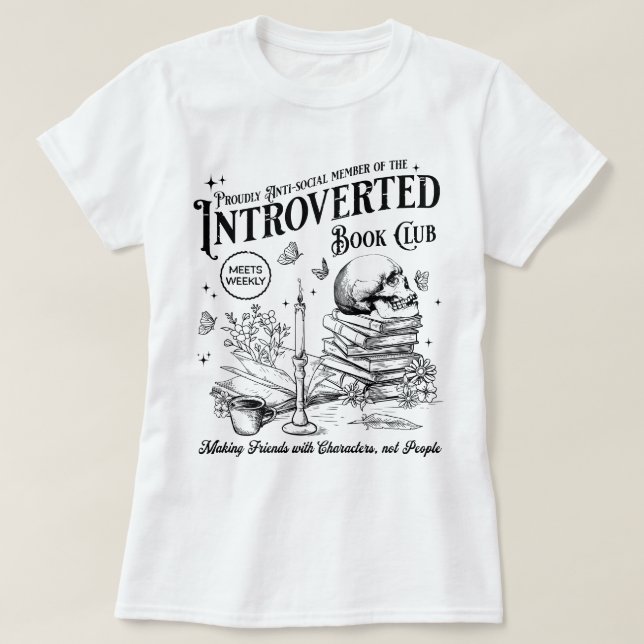 Camiseta Moral Gray Book Club Dark Romance Book Lover (Diseño del anverso)