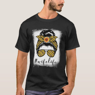 Camiseta Moraleja vida de esposa desordenada jeta de pelo m