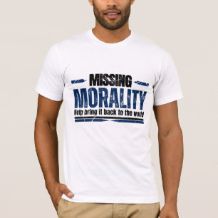 Camiseta Moralidad blanca