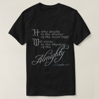 Camiseta Morar en el refugio del Todopoderoso
