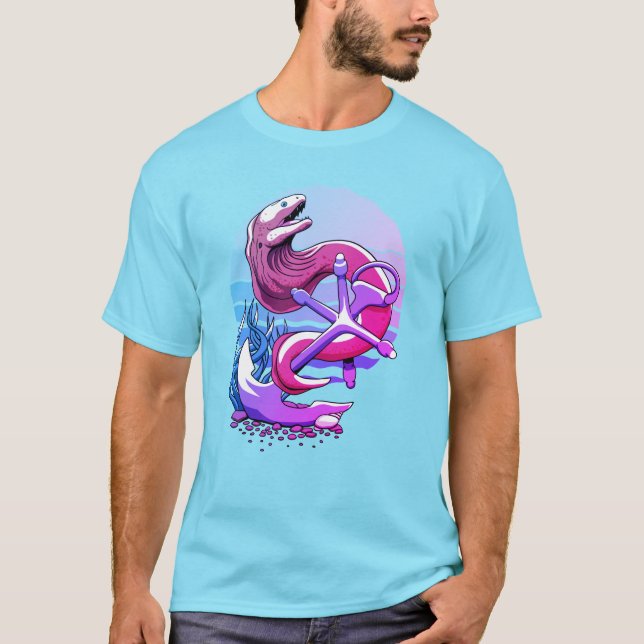 Camiseta Moray Eel y Anchor (Anverso)