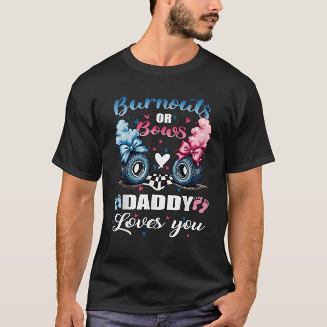 Camiseta mordedura o arado Papi Amo tu género revelar Anno (Anverso)