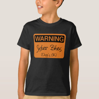 Camiseta Mordeduras amonestadoras de la hermana - la