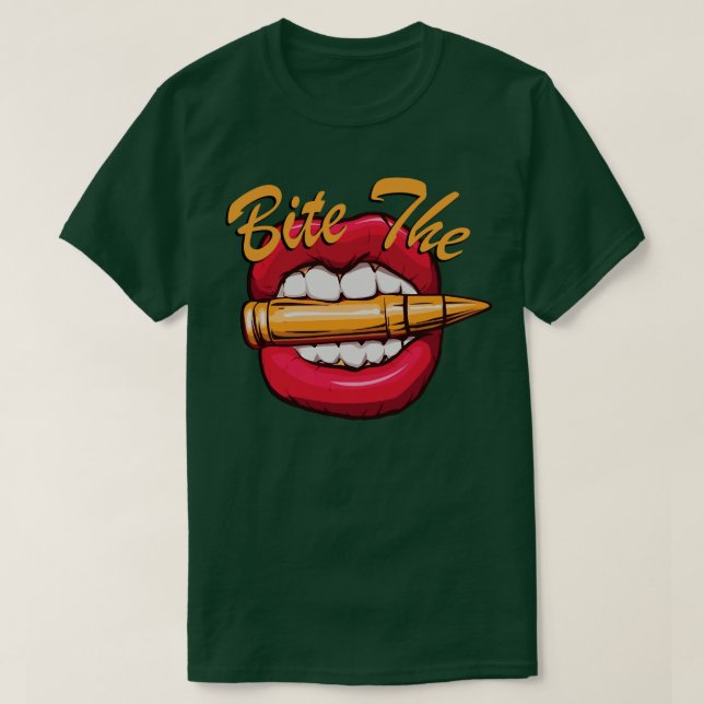 Camiseta morder la bala (Diseño del anverso)