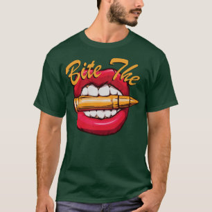 Camiseta morder la bala