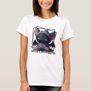 Camiseta Morder (Pero Solo Si Eres Molesto) – Murciélago Ad